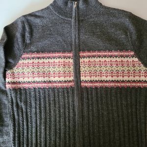 AnnTaylor loft- grey sweater (M)